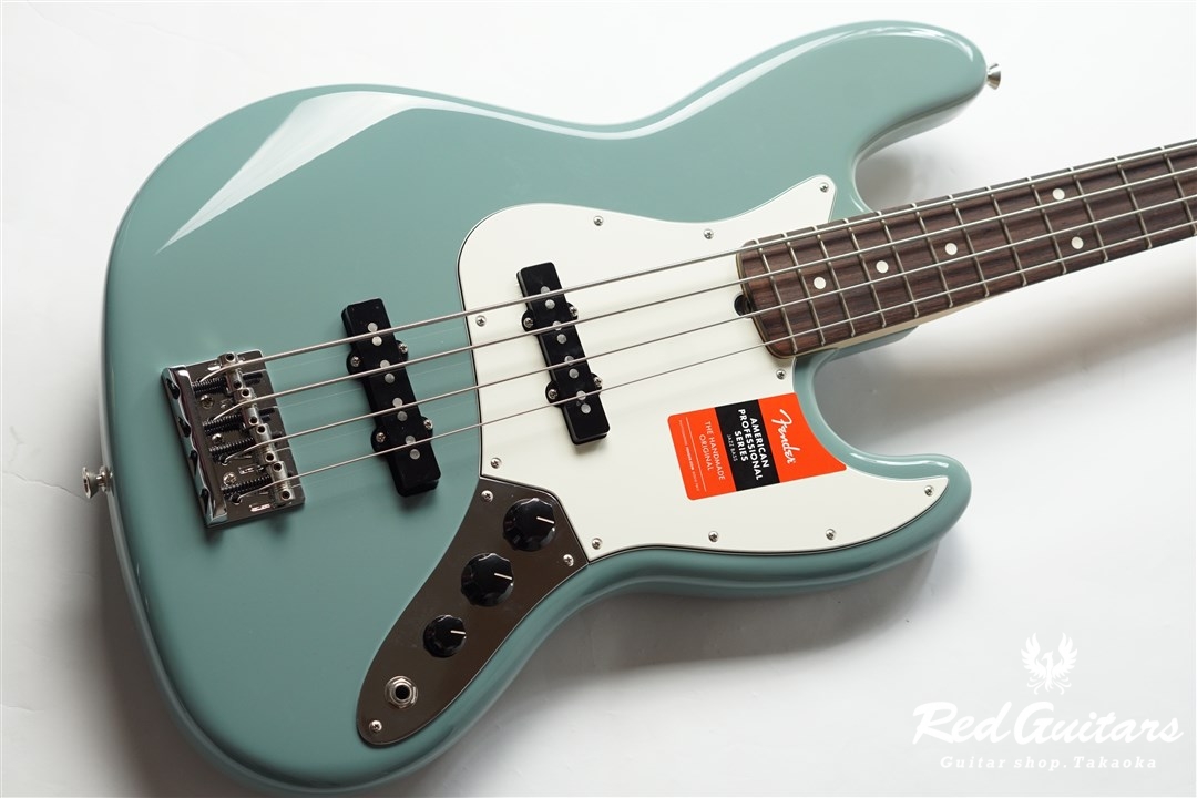 Fender American Professional Jazz Bass - Sonic Gray | Red Guitars ...